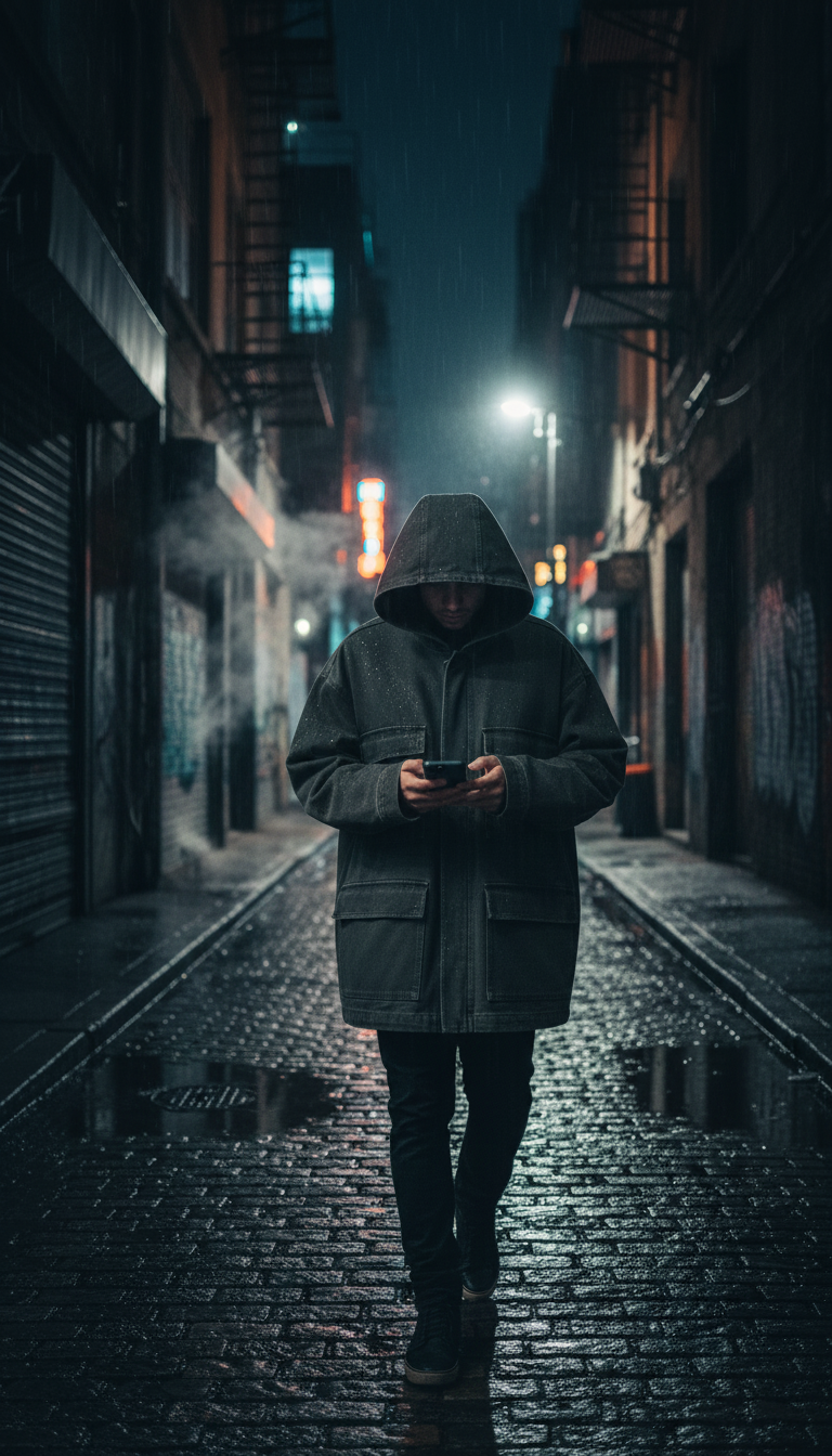 Oversized Fit Streetwear Jacket