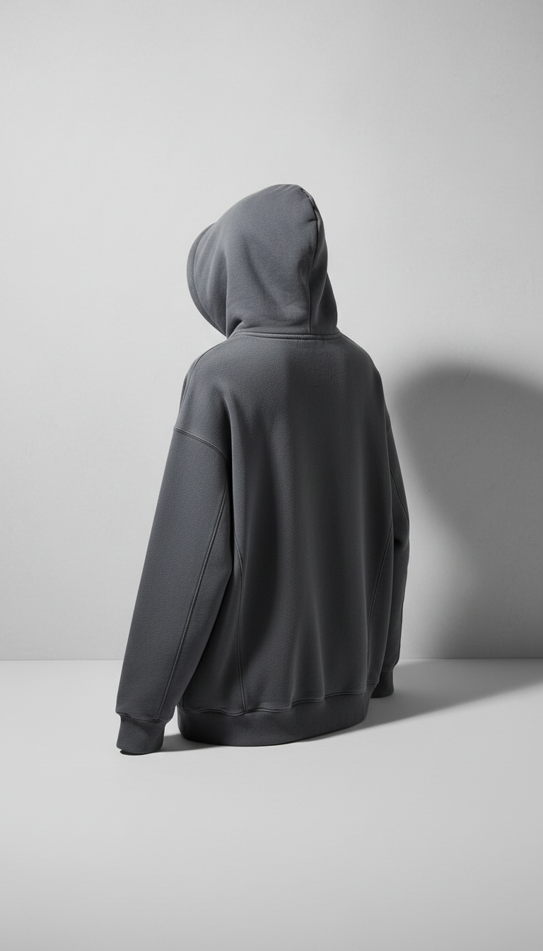 Soft Grey Hoodie